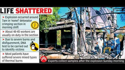 18 workers dead, 24 injured in blast at explosives unit in Nagpur rural