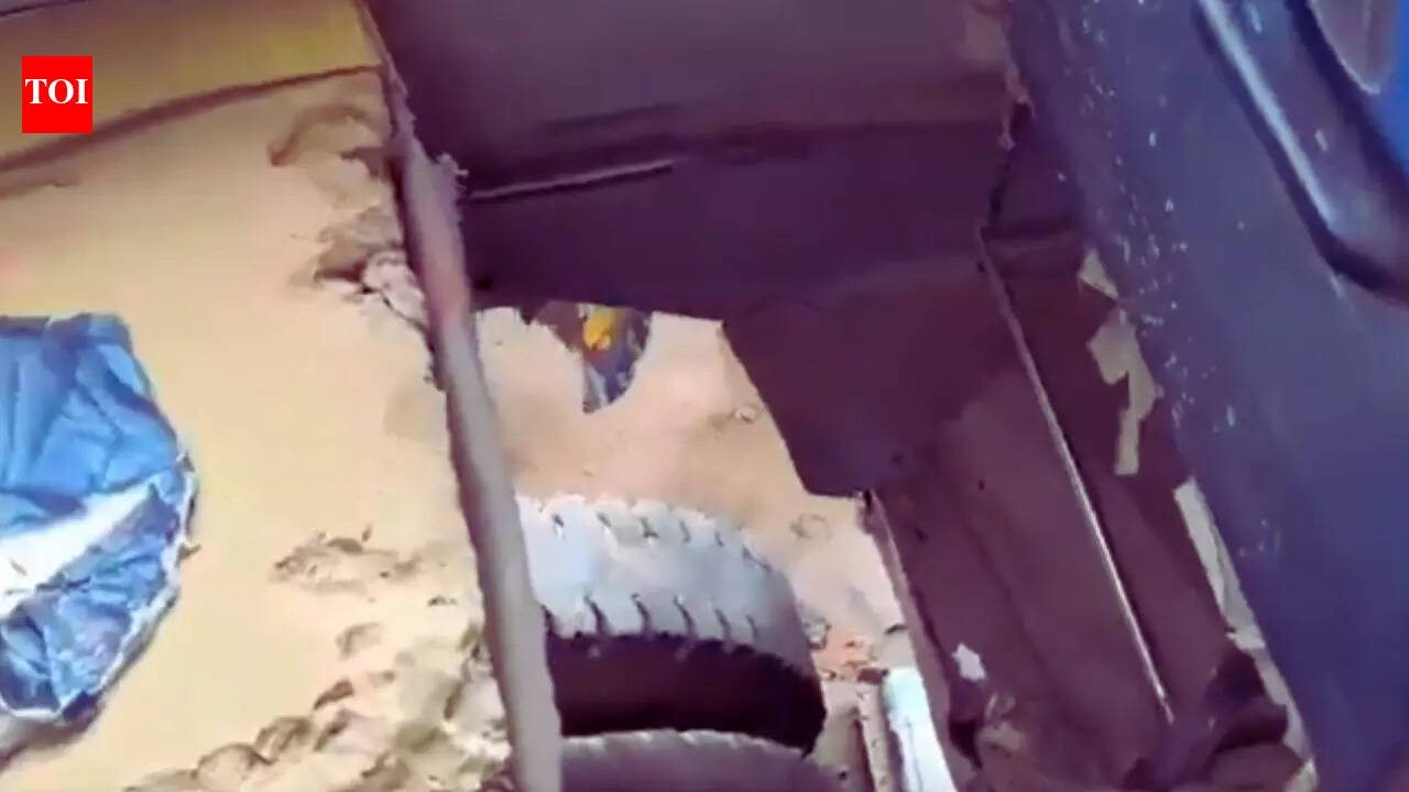 6-year-old girl falls through hole in school bus, crushed to death in UP