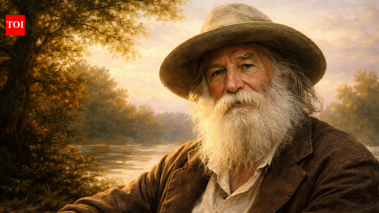 Quote of the Day by Walt Whitman, Happiness, not in another place but...