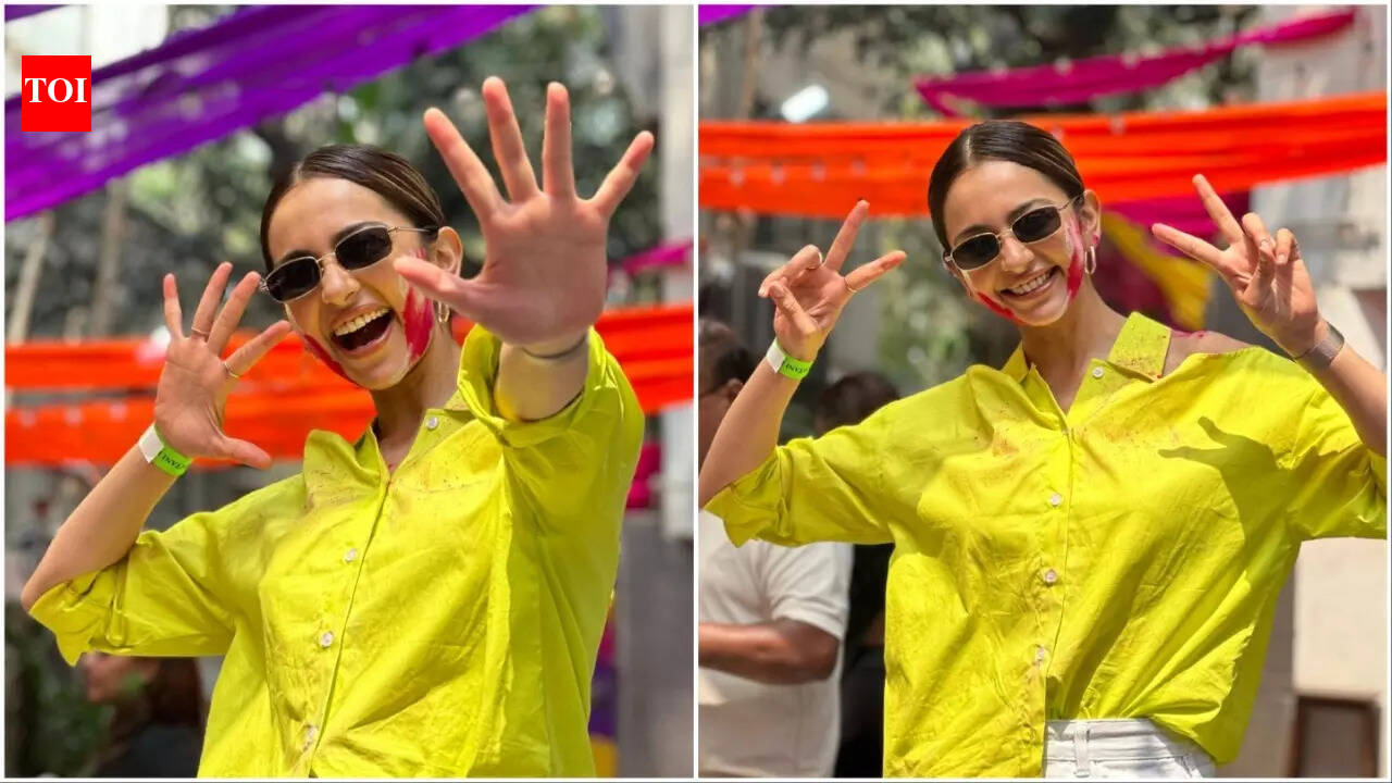 Holi Special with Rakul Preet Singh: Pichkaris, gujiya and gulal is her mantra
