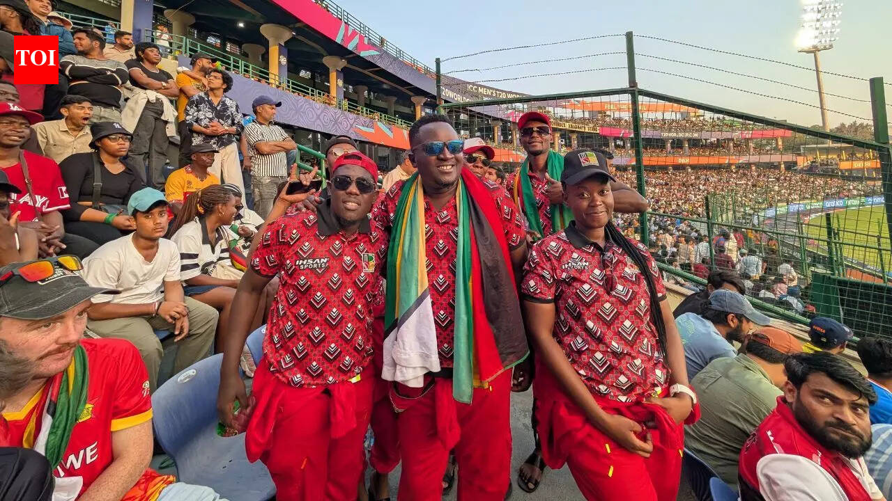 Zimbabwe's boisterous fans bring Arun Jaitley Stadium to life