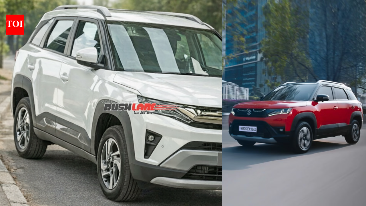 2026 Maruti Suzuki Brezza spied without camouflage: Checkout it’s new design