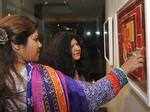 Ayaan Ali's art exhibition