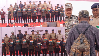 15 armed Maoists, including senior leader surrender in Chhattisgarh's Mahasamund