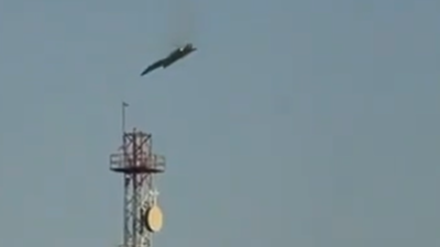 US F-15 down in Kuwait? Iran shares video showing fighter jet engulfed in flames, pilots ejecting