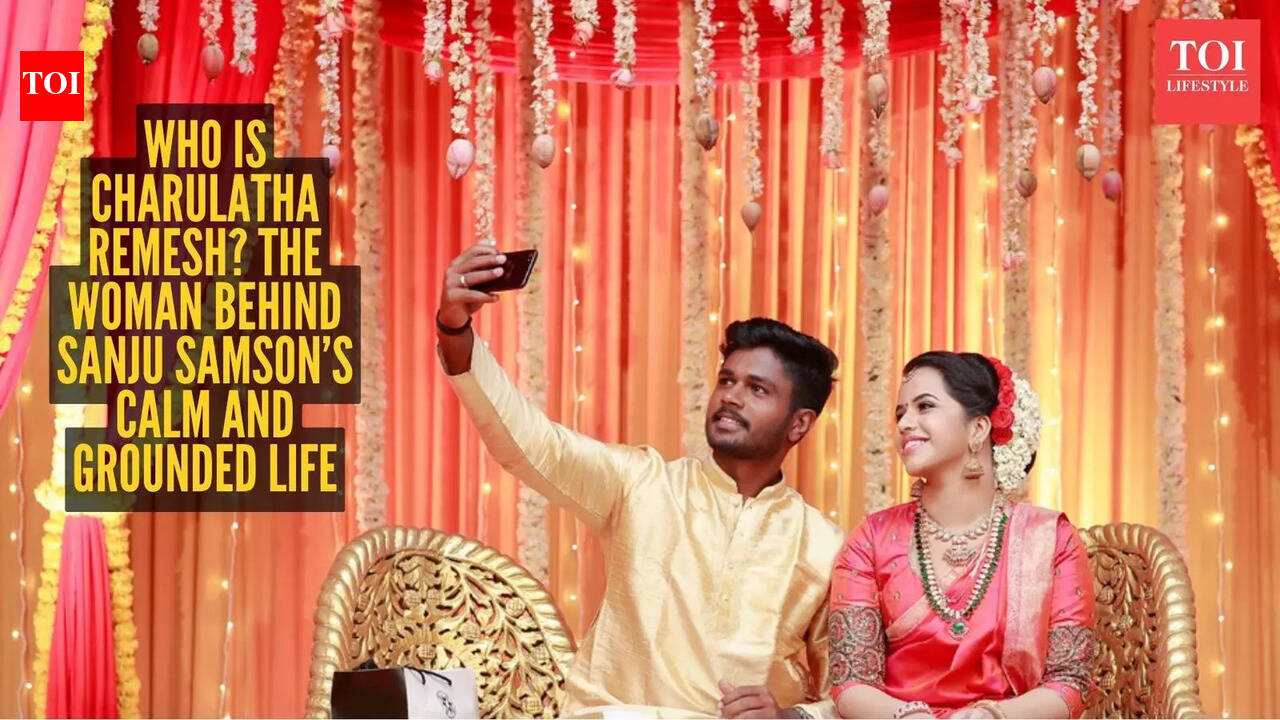 चारुलता रेमेश से मिलें: वह महिला जो प्रसिद्धि से बहुत पहले संजू सैमसन के साथ खड़ी थी