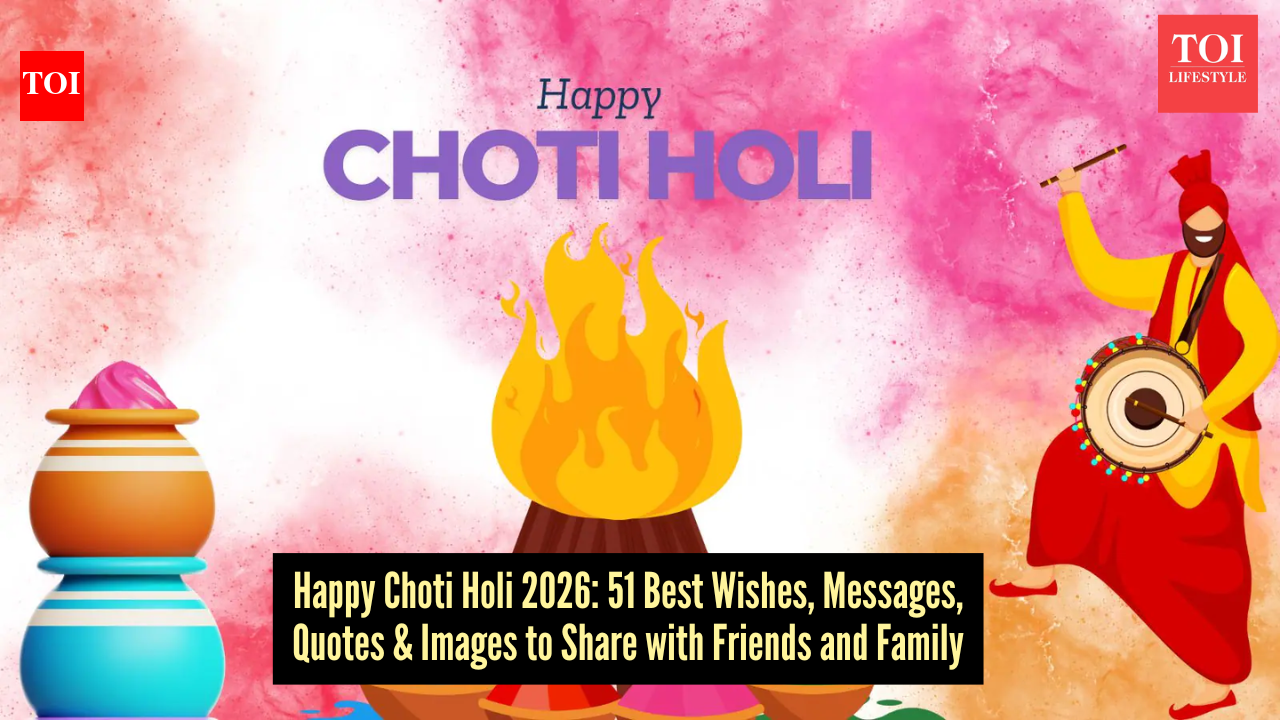 Happy Choti Holi 2026: 51 best Holi wishes, messages, quotes and images to share