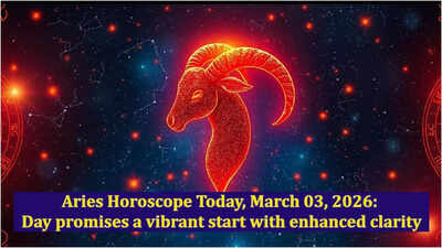 मेष राशिफल आज, 03 मार्च, 2026: दिन बेहतर स्पष्टता के साथ एक जीवंत शुरुआत का वादा करता है