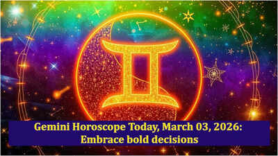 मिथुन राशिफल आज, 03 मार्च, 2026: साहसिक निर्णय लें