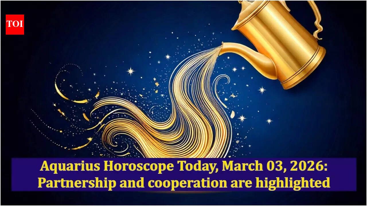 Aquarius Horoscope Today, March 03, 2026: Partnership and cooperation are highlighted