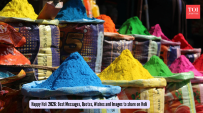 Happy Holi 2026: Best Messages, Quotes, Wishes and Images to share on Holi