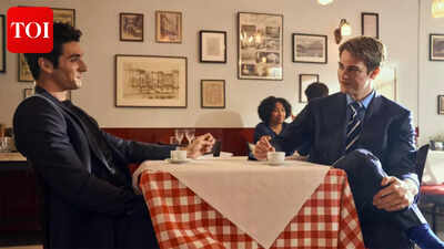 Nicholas Galitzine and Taylor Zakhar Perez spotted kissing on 'Red, White & Royal Wedding' set in London - Reports