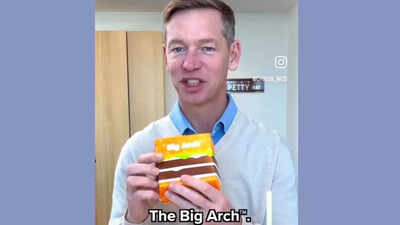 ‘He’s scared to bite it’: McDonald’s CEO mocked for calling Big Arch burger a ‘product’ in viral video