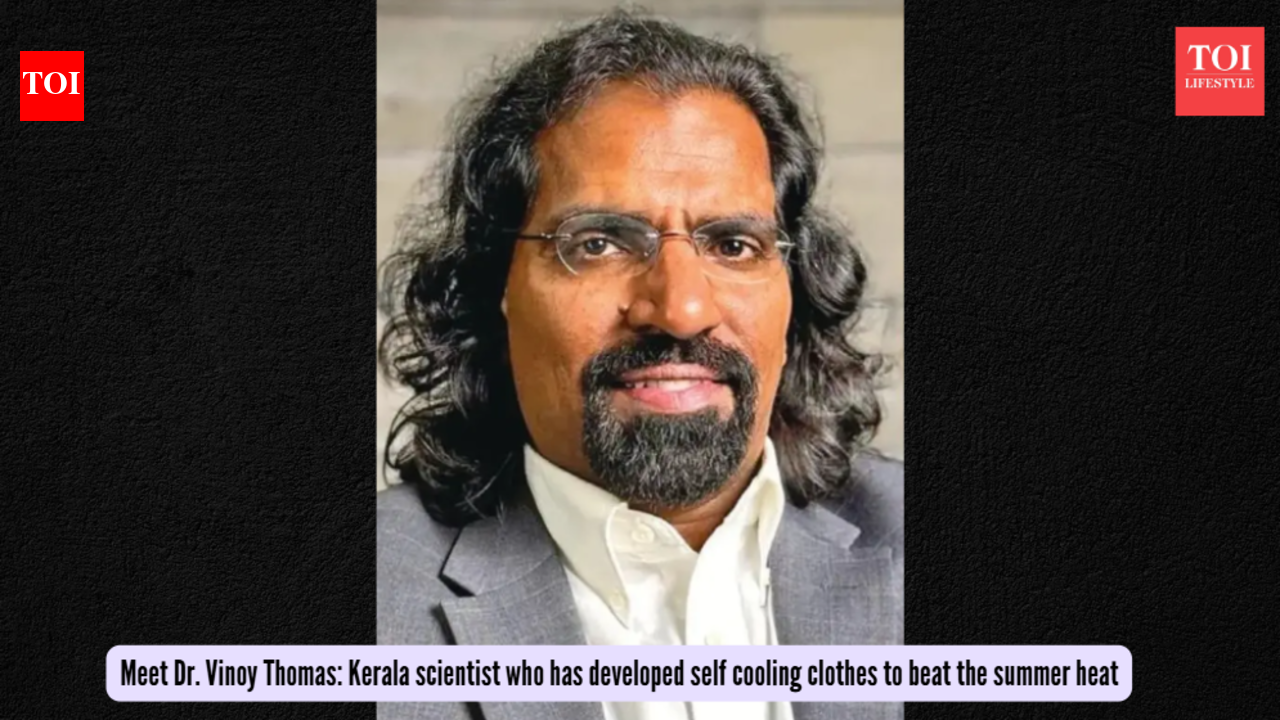 Meet Dr. Vinoy Thomas: Kerala scientist who has developed self cooling clothes to beat the summer heat