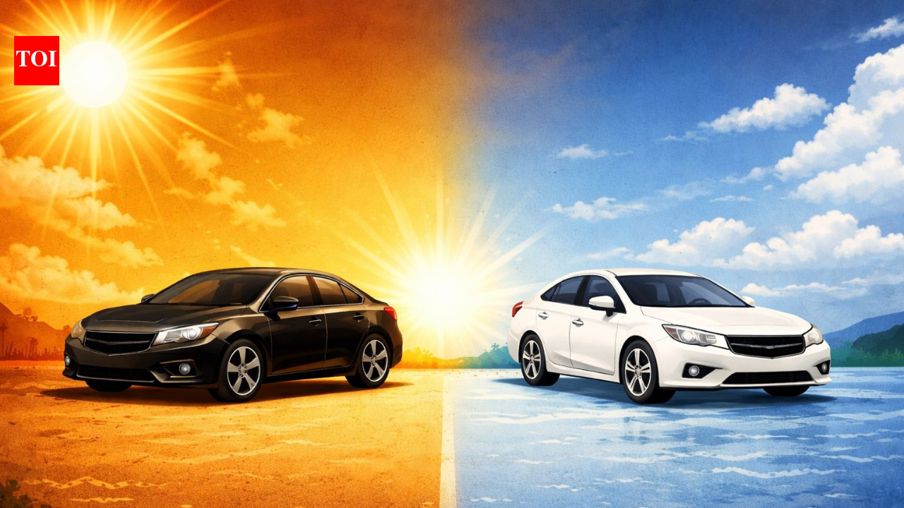 Do black cars get hotter than white cars in summer? Explained