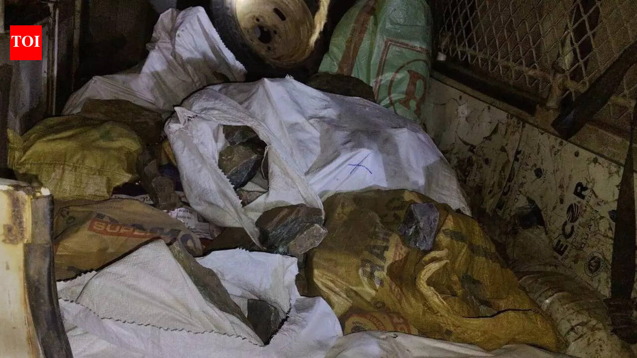 1 tonne of semi-precious green stones seized in Jajpur district