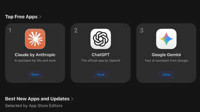 Anthropic's Claude AI remains top free app on Apple US App Store 2 days after Donald Trump ‘bans’ company's AI tech