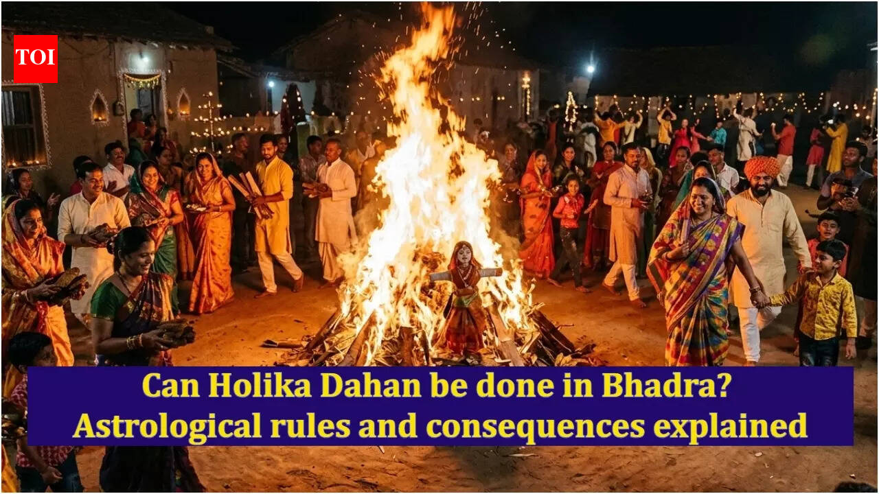 Can Holika Dahan be done in Bhadra? Astrological rules and consequences explained