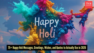 75+ Happy Holi Messages, Greetings, Wishes and Quotes for 2026