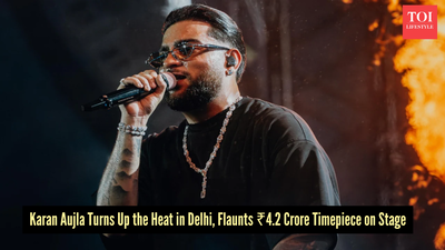  Karan Aujla’s Rs 4.2 crore watch became the biggest flex at his Delhi concert