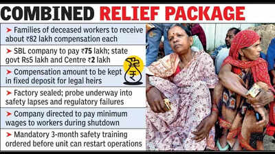 Blast Victims’ Families to Receive Rs82 Lakh Compensation After Katol Explosive Factory Tragedy