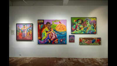In this breezy corner of Kochi, student artists carve out a niche