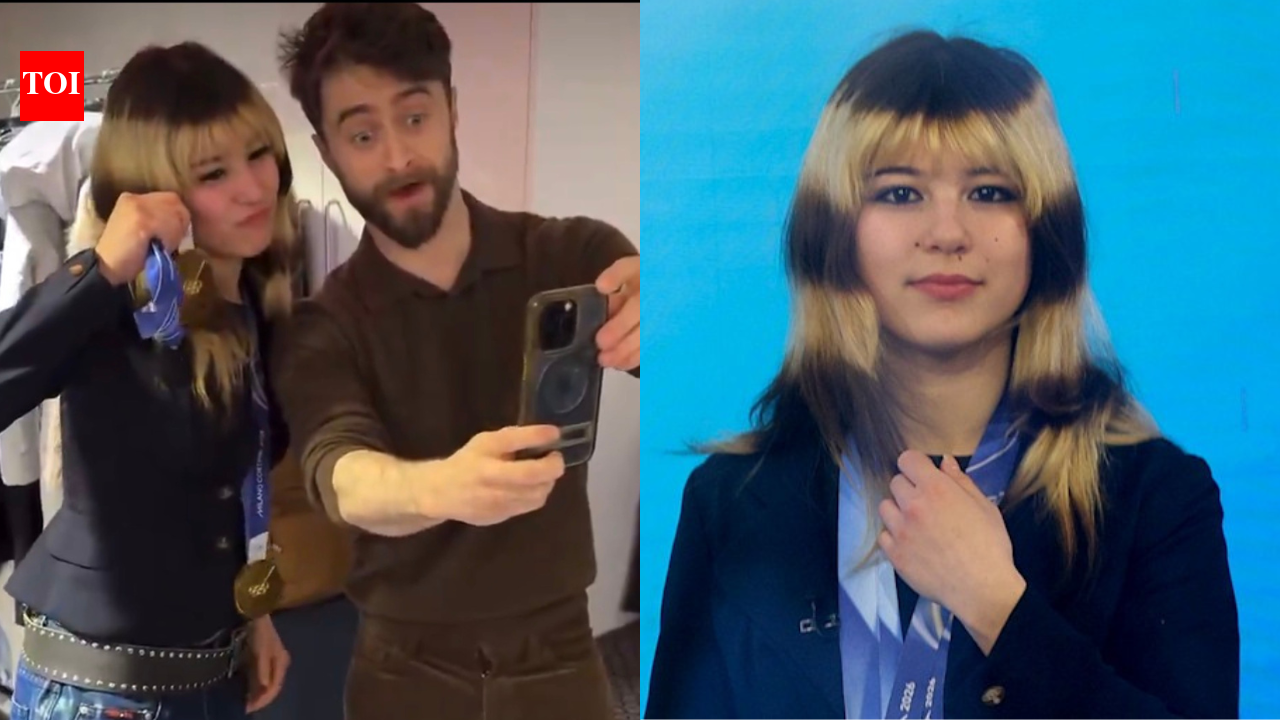 Alysa Liu shares surprise moment with Daniel Radcliffe at Today Show after winning two Olympic gold medals