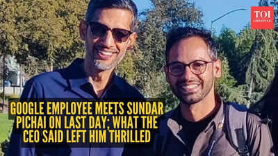 Google employee meets Sundar Pichai on last day; what the CEO said left him thrilled