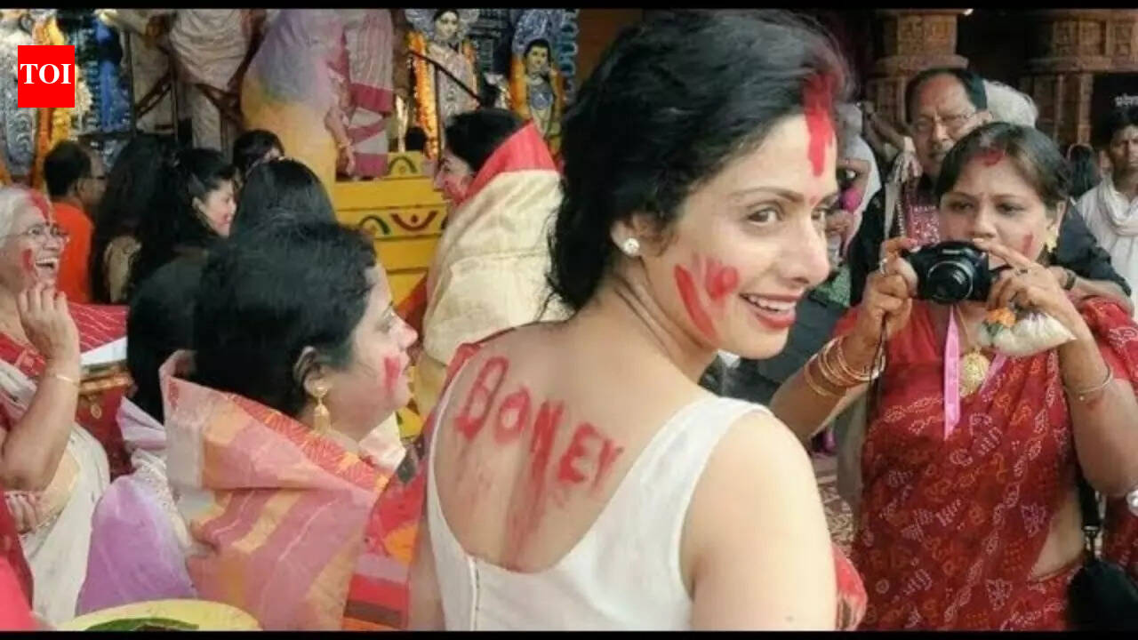 Holi was happiest': When Boney Kapoor shared a heartbreakingly beautiful throwback of Sridevi