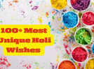Happy Holi 2026: 110+ best and the most unique wishes, messages, greetings and WhatasApp statuses for friends, family and colleagues this Holi