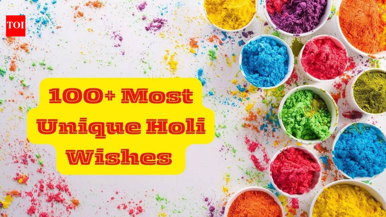Happy Holi 2026: Over 100 most unique wishes, messages, greetings