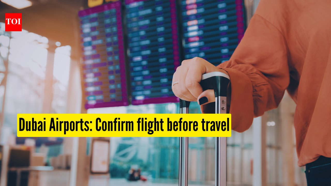 Dubai Airports issues advisory: Do not travel without confirmed airline departure time as limited operations restart at DXB, DWC