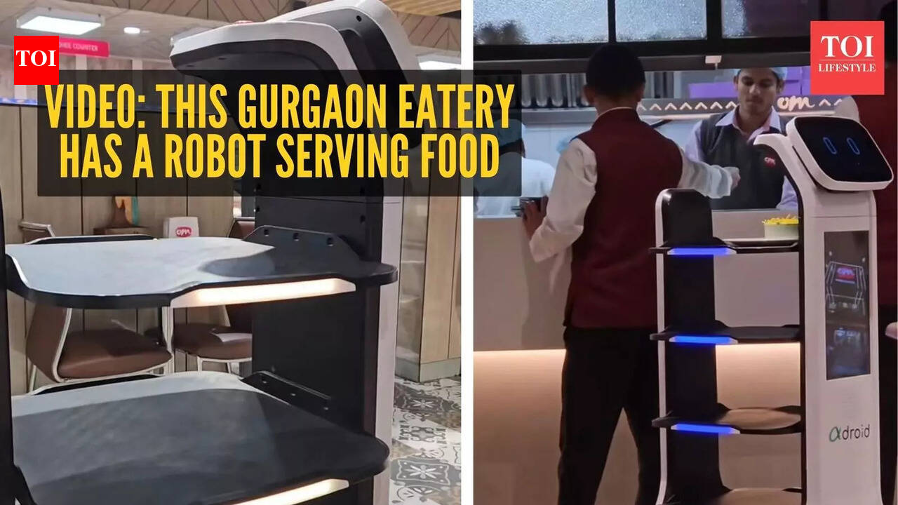 Video: This Gurgaon eatery has a robot serving food – internet reacts