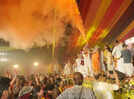 Braj-style Phoolon ki Holi at ISKCON Dwarka with flowers, thandai and gujiya