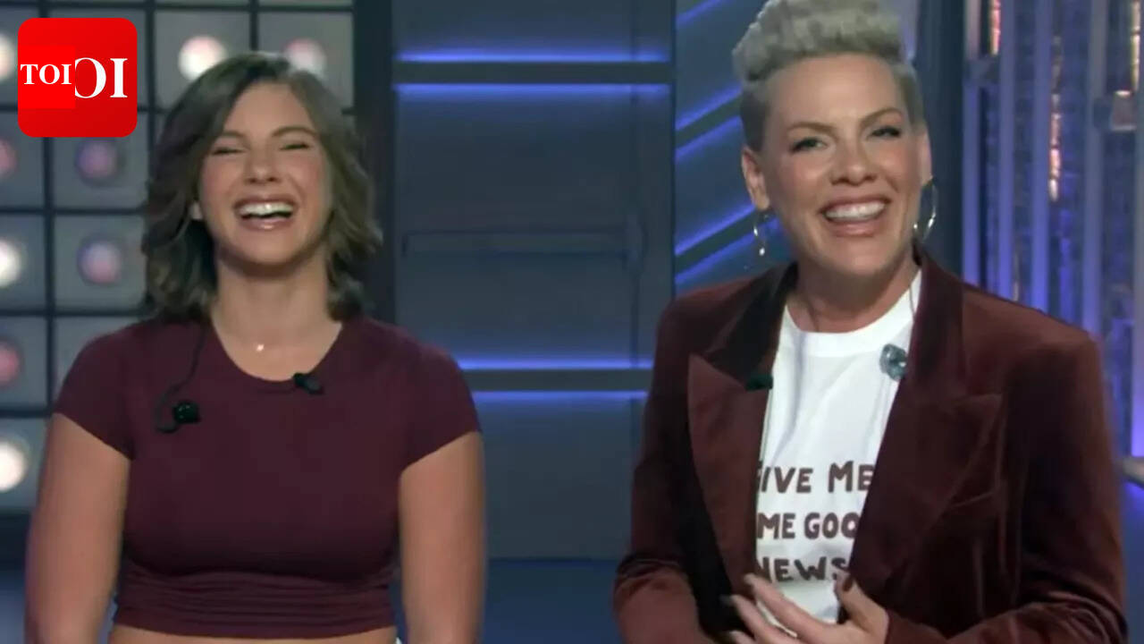 Pink shuts down divorce rumors with Carey Hart on 'The Kelly Clarkson Show' using a sarcastic reply: 'Tell our children?'