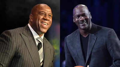 Michael Jordan gets warm wishes from Lakers legend Magic Johnson on latest NASCAR achievement