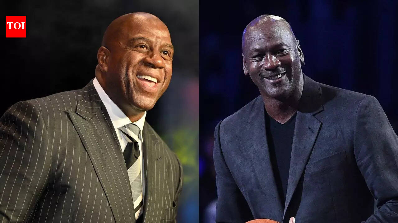 Michael Jordan gets warm wishes from Lakers legend Magic Johnson on latest NASCAR achievement