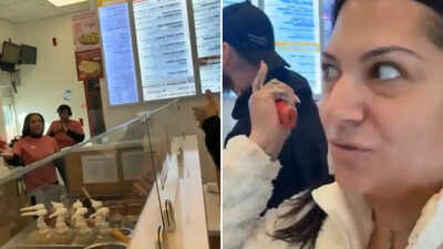 'I wouldn't have served them either': Major row over Smoothie King refusing service to man wearing Trump hoodie