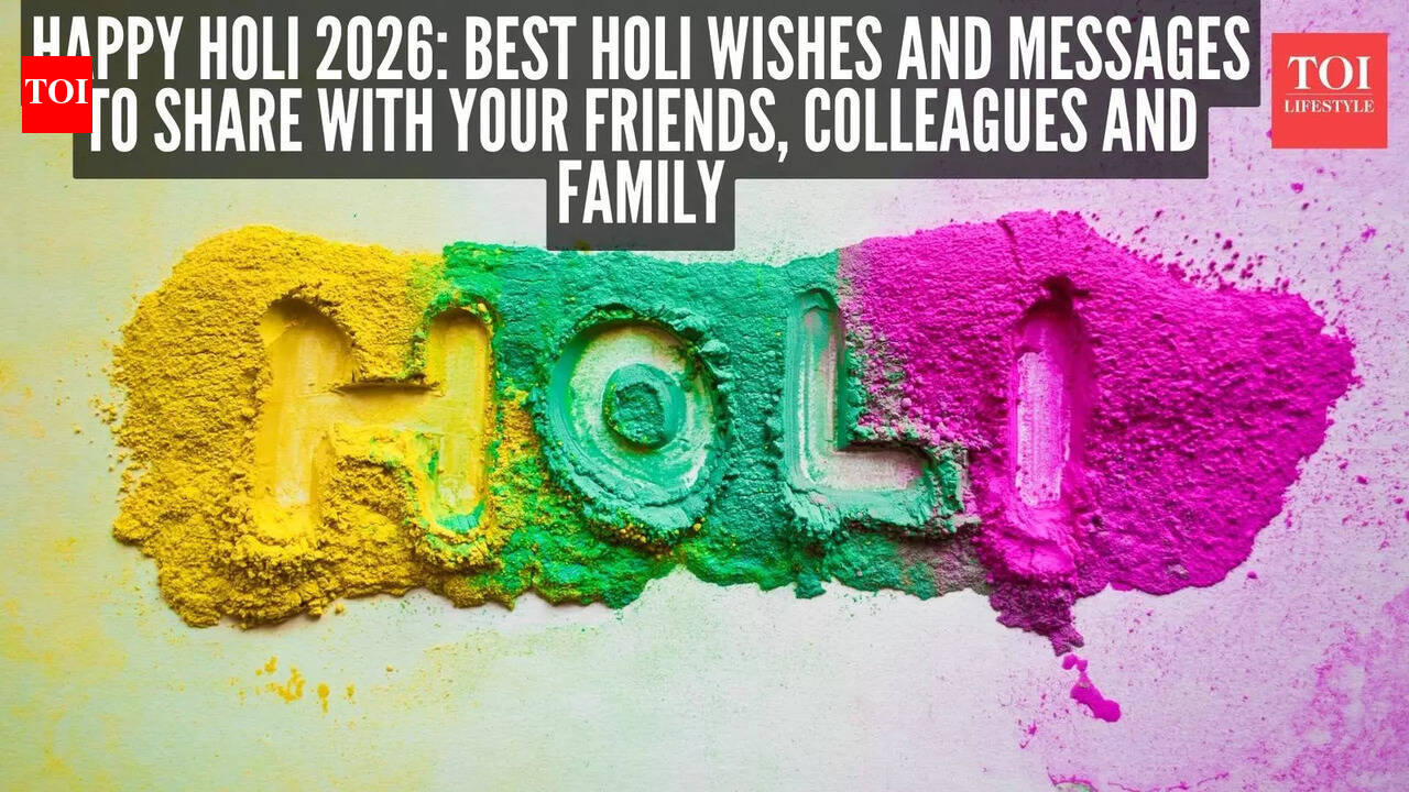 Happy Holi 2026: Best Holi wishes and messages to share with your friends, colleagues and family