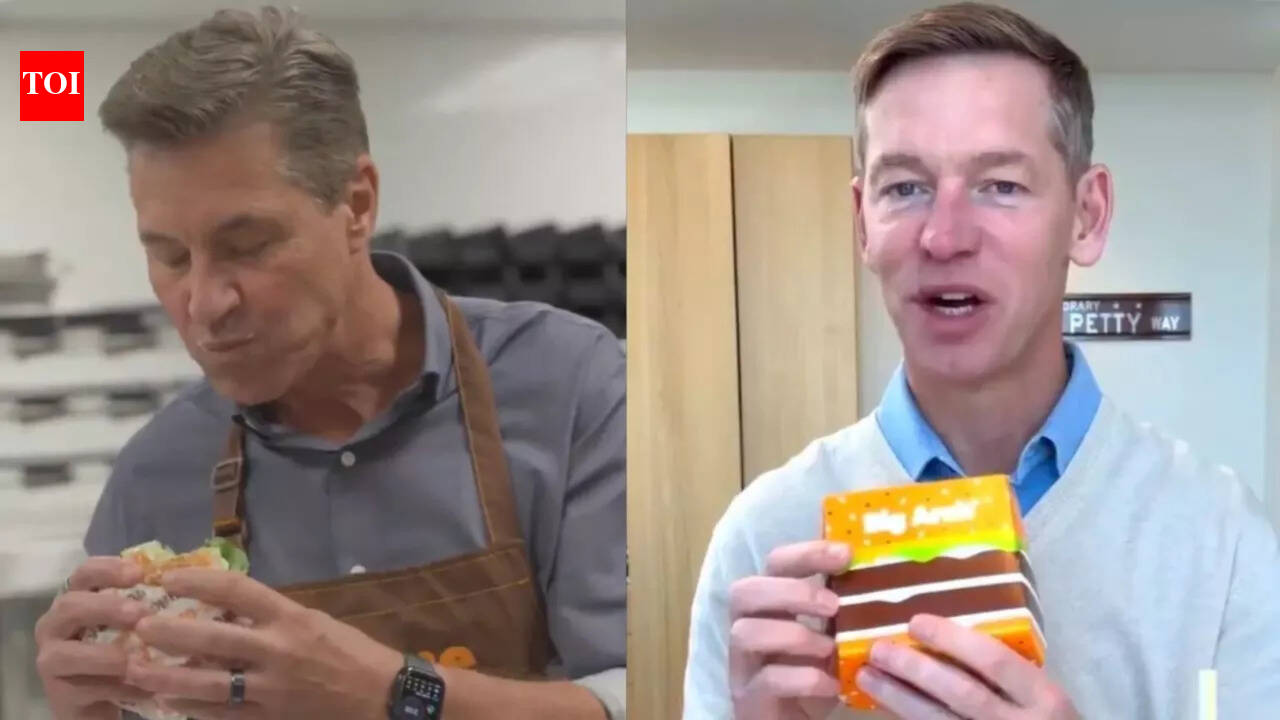 ‘Never called it a product’: Burger King chief’s big Whopper bite goes viral after McDonald’s CEO’s awkward moment
