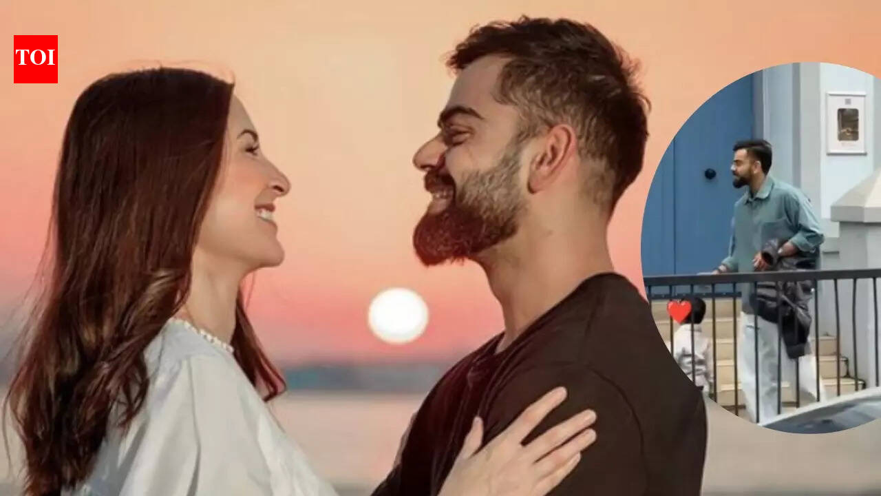 Virat Kohli takes a stroll in London with son Akaay, fans get nostalgic about his dating days with Anushka Sharma - WATCH VIDEO