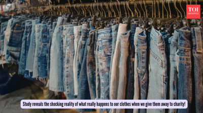 Study reveals the shocking reality of what really happens to our clothes when we give them away to charity!