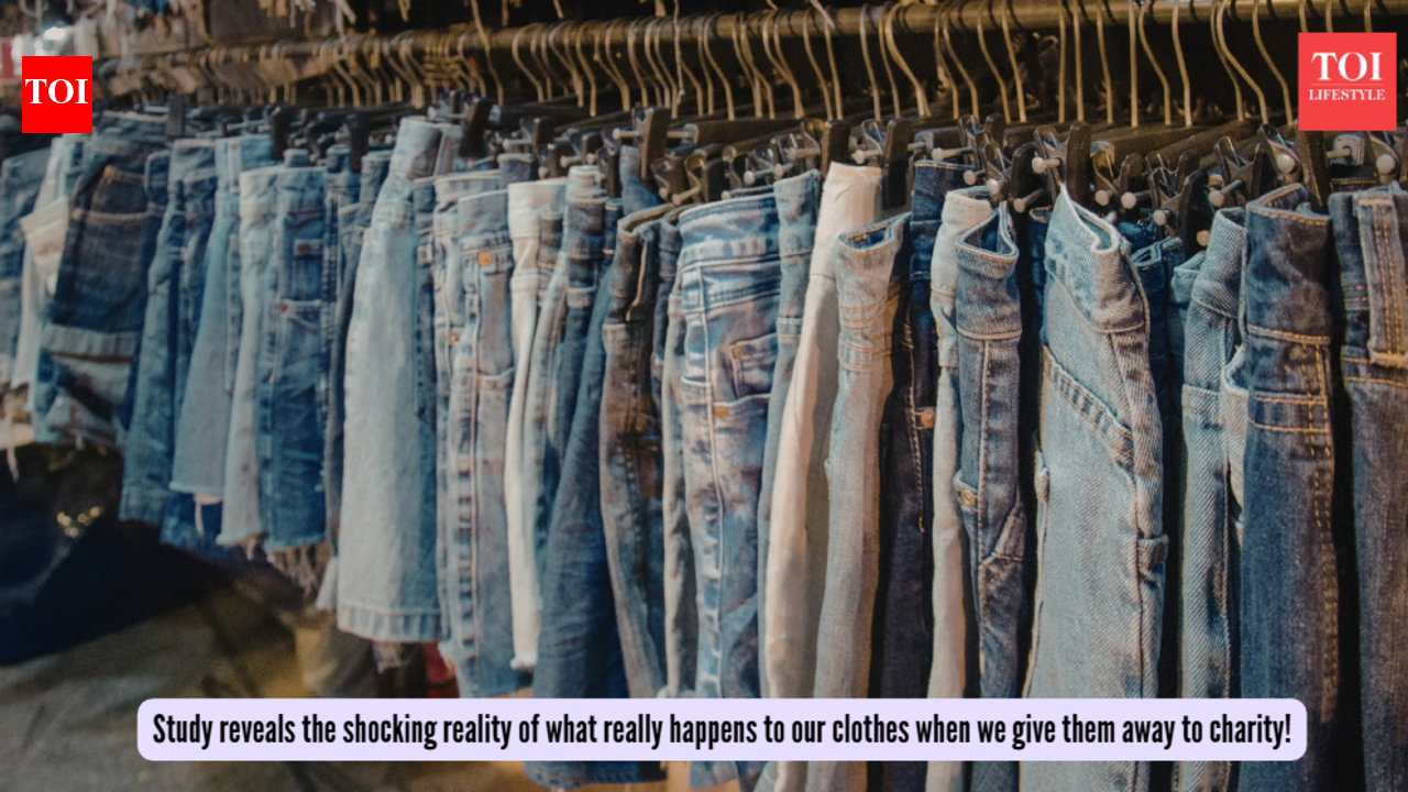 Study reveals the shocking reality of what really happens to our clothes when we give them away to charity!