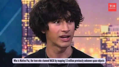 Who is Matteo Paz, the teen who stunned NASA by mapping 1.5 million previously unknown space objects