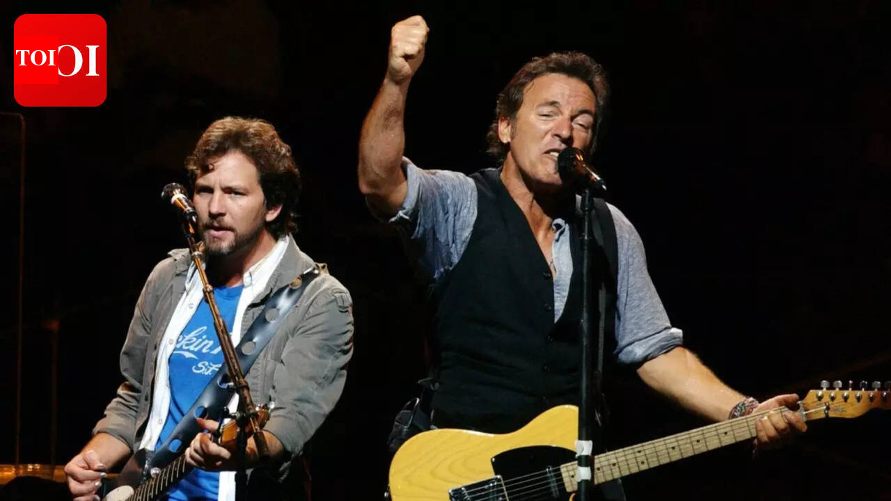 Eddie Vedder recalls his memorable horseback ride with Bruce Springsteen: 'I was trying not to act terrified'