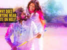 Holi 2026: Ever wondered why everyone wears white before getting drenched in colours? Here&rsquo;s the real reason