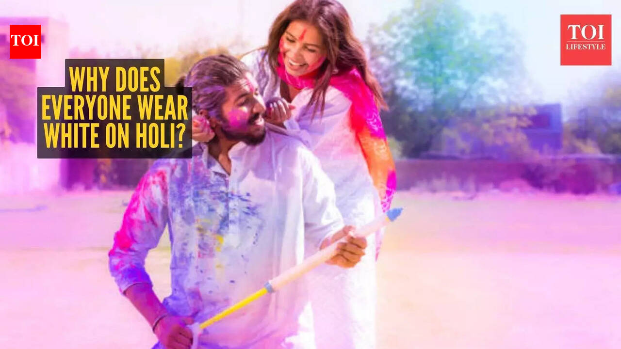 Holi 2026: Ever wondered why everyone wears white before getting drenched in colours? Here’s the real reason