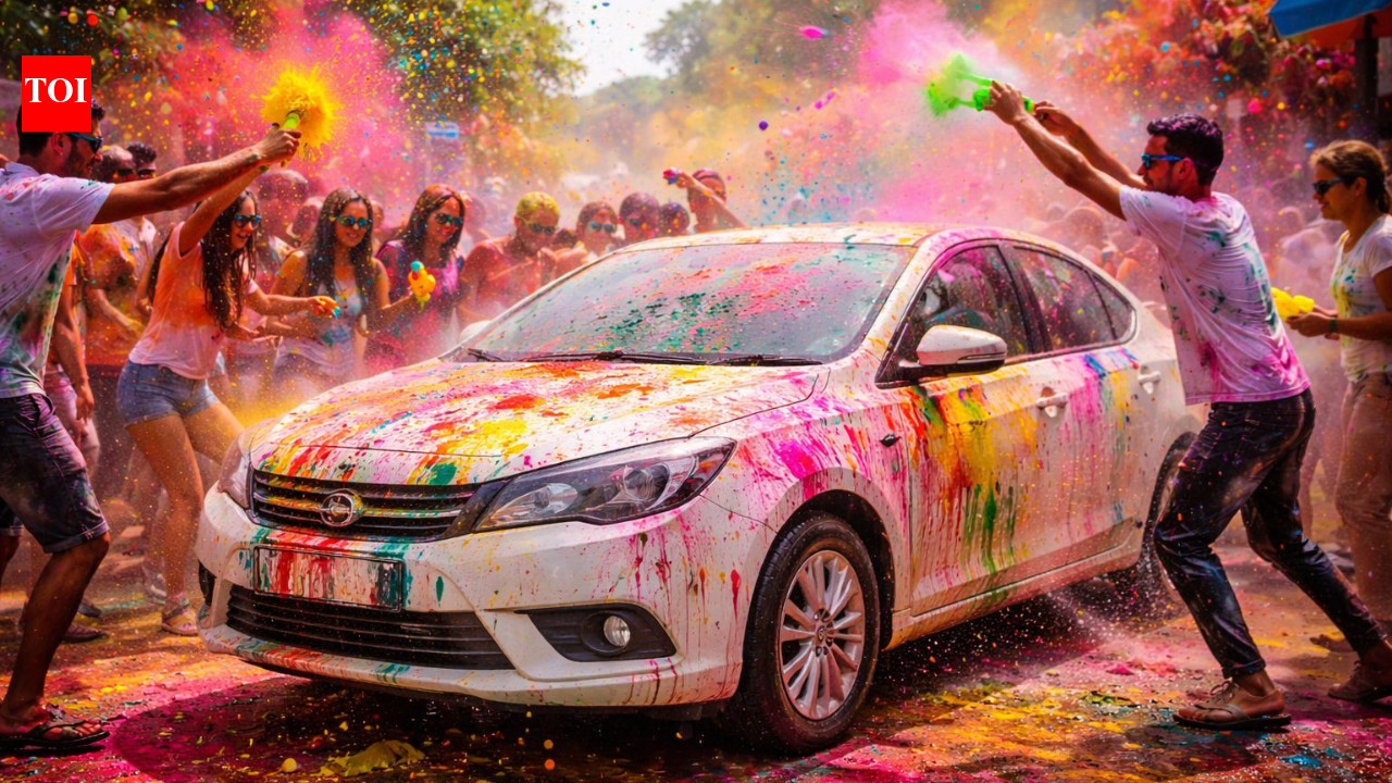 Holi 2026: Protect your car from colours with these tips