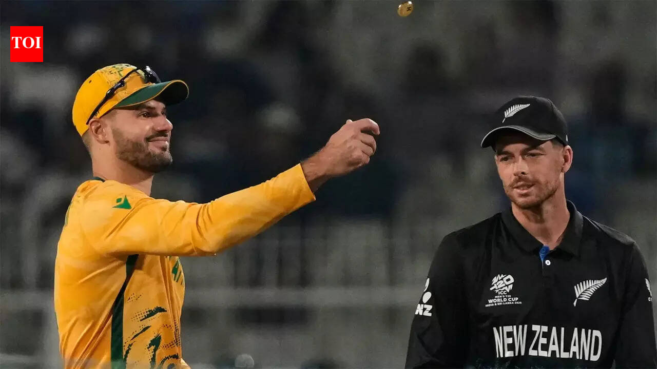 SA vs NZ semis LIVE: Cole McConchie removes De Kock, Rickelton in 1 over