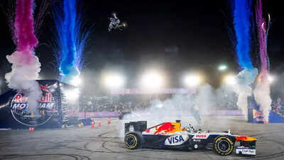 Arvid Lindblad lights up India with RB8 run at Red Bull Moto Jam